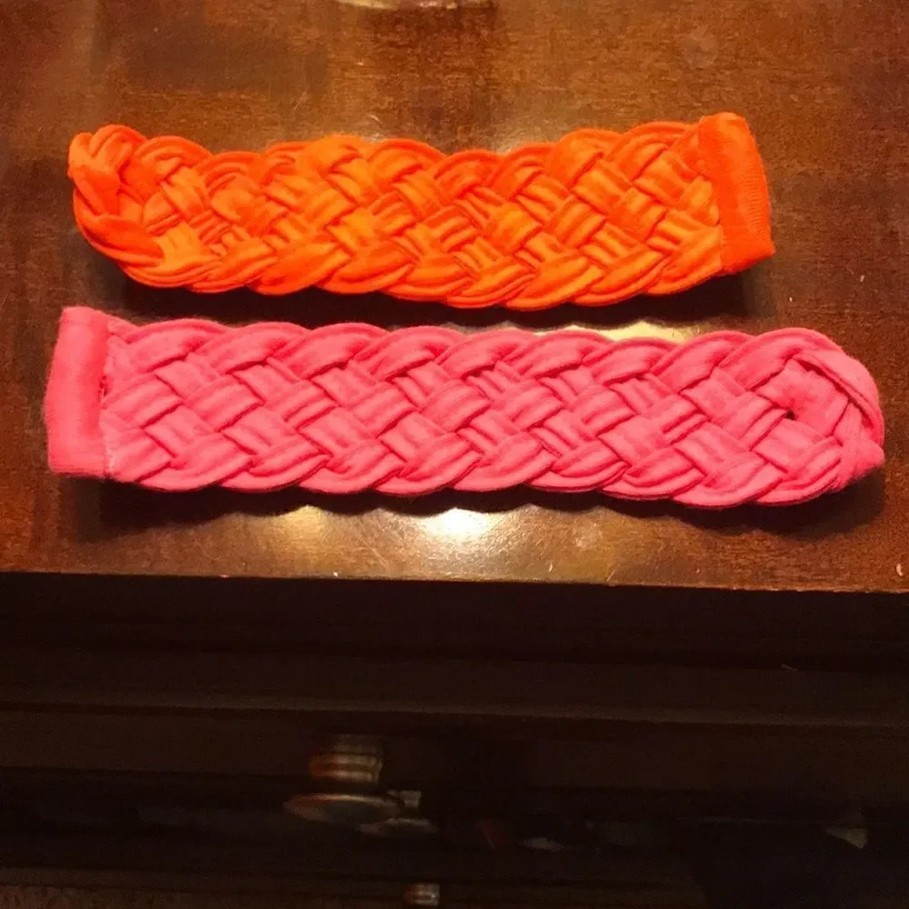 (5/$25) The GO Exchange Cuff Bracelets, pink & orange